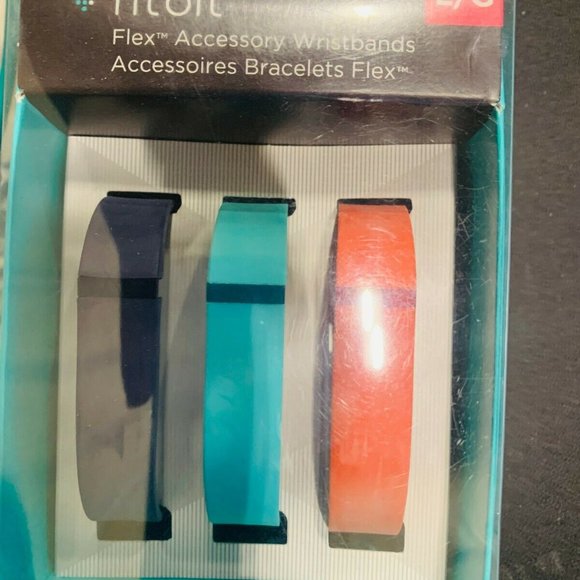 Fitbit Flex Accessory Wristbands Size Large 3 Pack - Picture 1 of 7